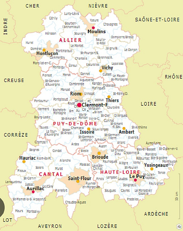 House Prices in Auvergne