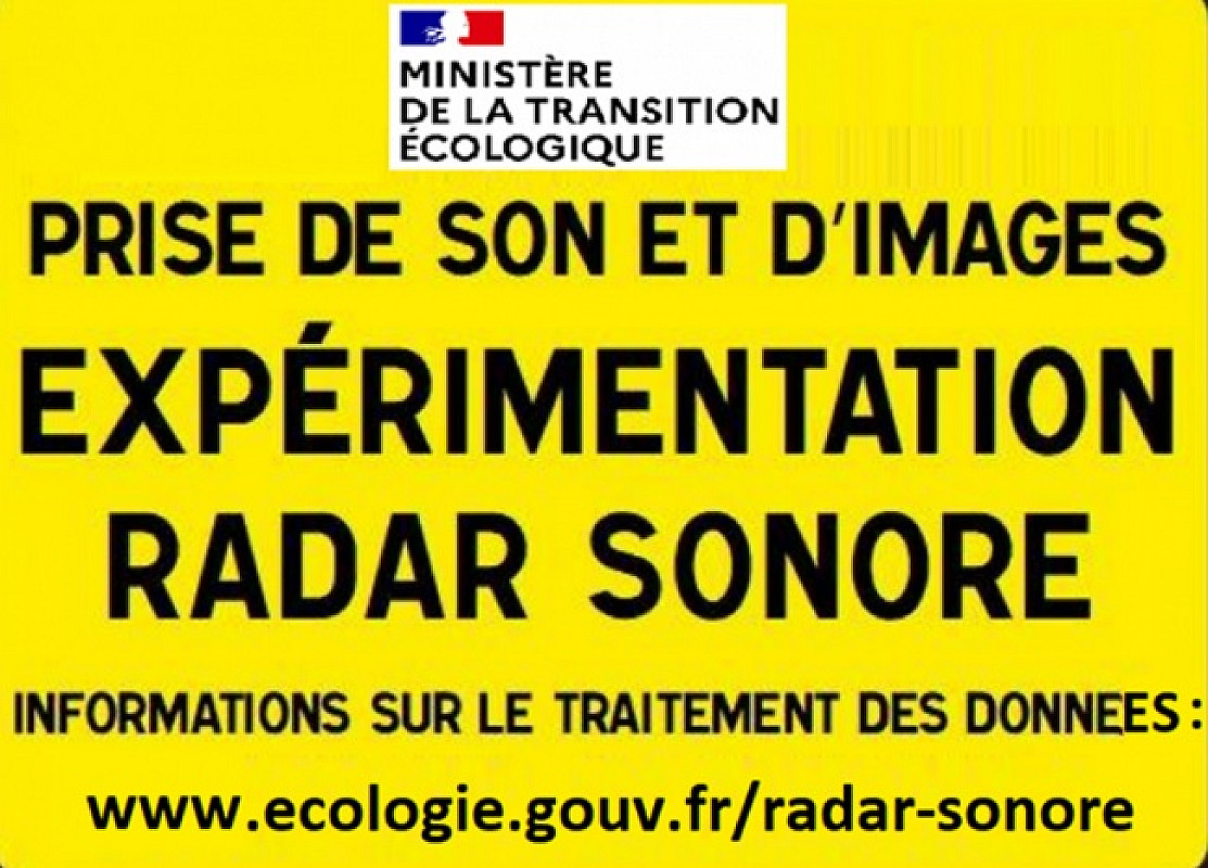 Noise Radars in Seven Departments
