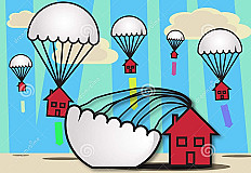 House Market in France in Landing Zone